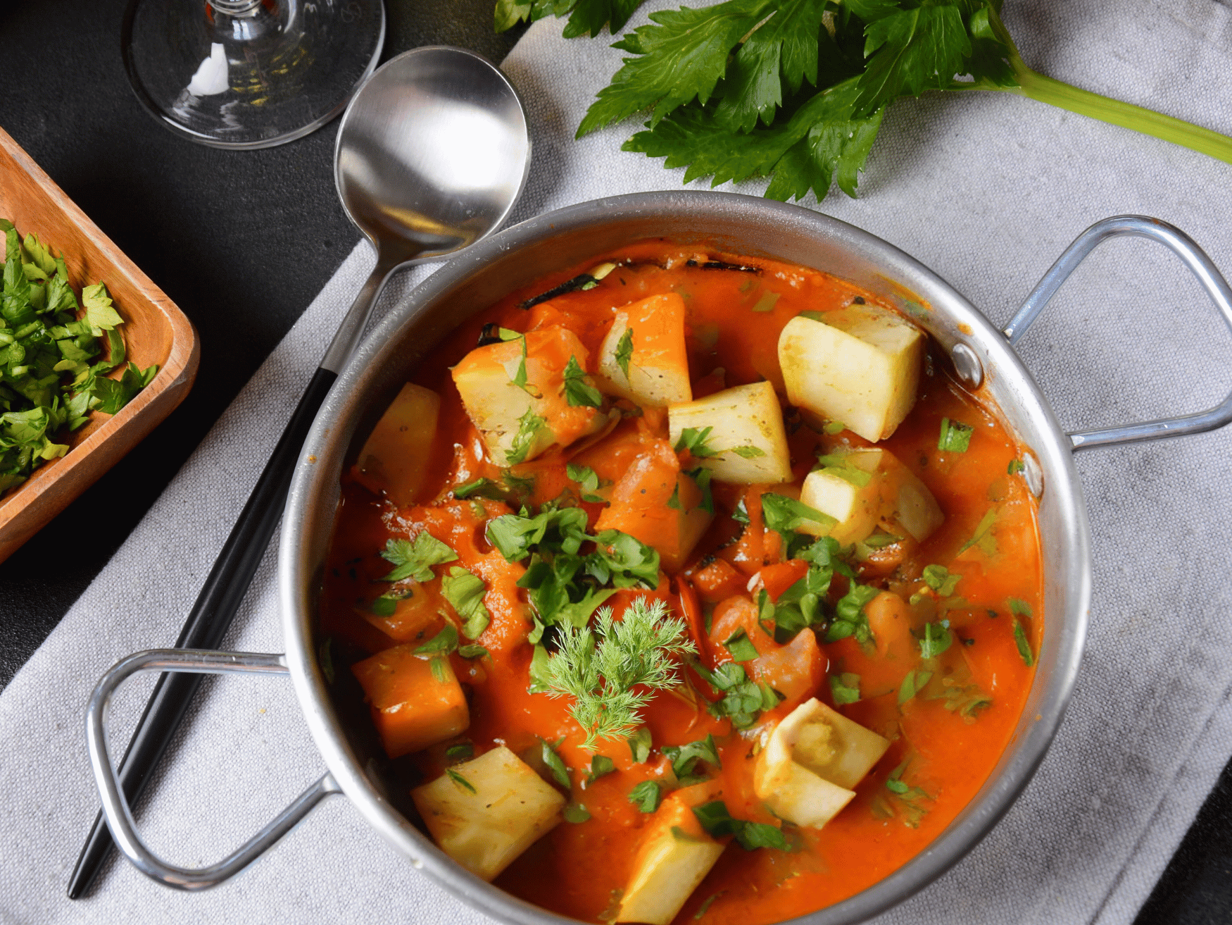 bouillabaisse végétarienne